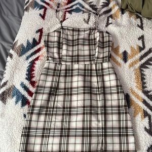 A flannel dress, size small
